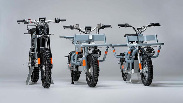 Cakes eldrivna motorcyklar.